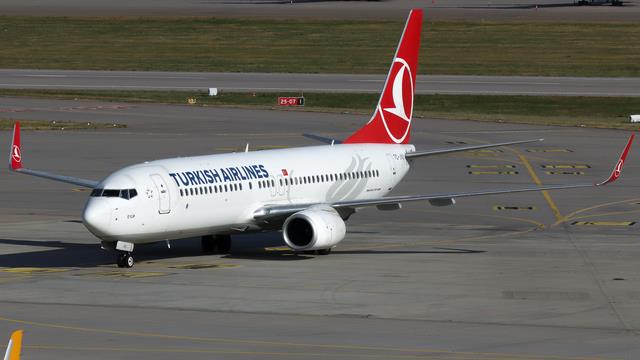 TC-JVL:Boeing 737-800:Turkish Airlines